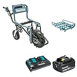 マキタ(makita) 充電式運搬車 18V バッテリ・充電器別売 CU180DZ&マキタ(makita) パイプフレームセット品 A-65470 &マキタ リチウムイオンバッテリー BL1860B 