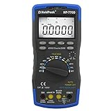 HoldPeak HP-770D Digital Portable Auto-ranging Multimeter Tester Multi Testers with Capacitance Resi