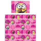Minion Girls Twin Sheets Set [並行輸入品]