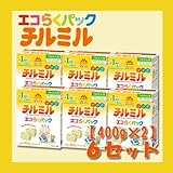 森永乳業 森永フォローアップミルク チルミル エコらくパック つめかえ用 800g(400g×2袋) 6セット