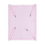 猫 ハンモック 猫 ハウス ペット用品 通気性 取り付け簡単 フック付き 春夏秋冬 猫 兎 小型犬 小動物用 宠物用品 (中（35×45cm）, ピンク)