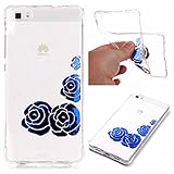 Huawei P8 Lite ケース Zeebox Huawei P8 Lite高品質 TPU カバー 衝撃吸収 Huawei P8 Lite 用 超薄型 柔軟 落下防止 保護カバー 生涯補償付き (