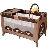 Infantastic Baby Bed Travel Cot Portable Child Nursery Furniture with Toys - Design Choice by Infant