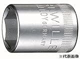 【STAHLWILLE／スタビレー】　1/4"SQソケット(六角・ミリ) ［型番:40-14]