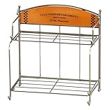 代引不可・同梱不可アビテ(Habiter) ボワフェール・ホールディングラック・2段 ZM-301-BZ