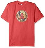 MLB Los Angeles Angelsメンズ半袖グラフィックTシャツ、3 x、Redヘザー
