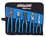 Channellock Tool Roll-5E E Series Set in a Tool Roll, 5-Piece by Channellock