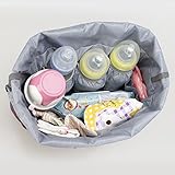 Lovoski お出かけ用　マザーズバッグ　おむつバッグ　ハンドバッグ　トートバッグ　マルチポッケト　防水