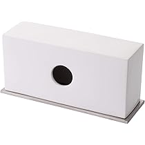 CASHMERE ホワイト ティッシュボックス ちどり産業 ティッシュケース ブリキ おしゃれ （ ティッシュ