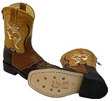Dona Michi ユニセックス・ベビー Toddler rodeo boots US サイズ: 6 カラー: ブラック