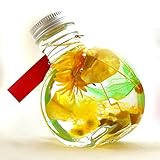 ハーバリウム『花屋が作るファンタジーハーバリウム』プリザーブドフラワー 16時〆即日発送（日曜除く）,みもざイエロー