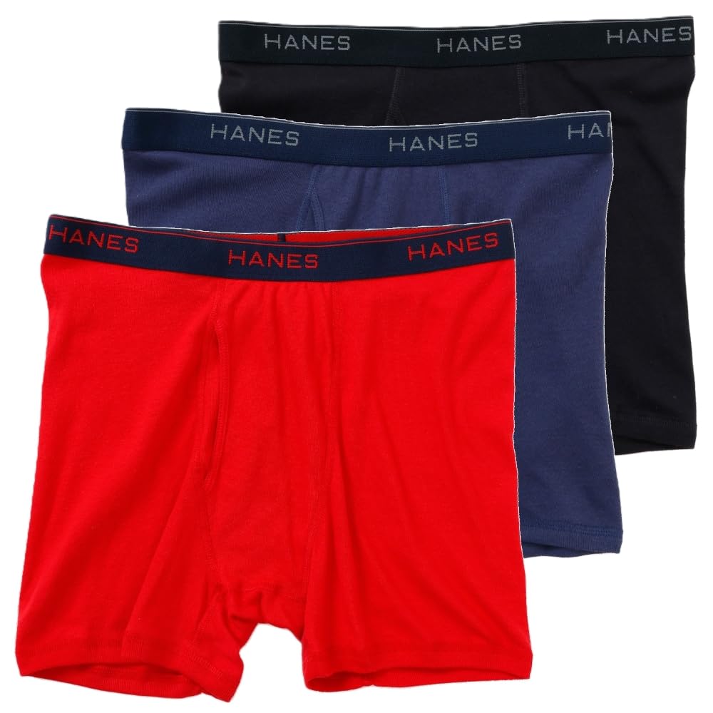 【49%OFF】【784円】 Hanes 抗菌防臭 ボクサーパンツ 3枚組