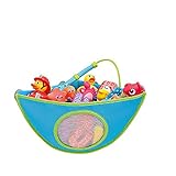 Pure Vie トイ収納袋 吸盤式 バスケット ベビー コーナーバス 子供部屋 お風呂 多用途 玩具 片付けネット メッシュバッグ 学習収納 1枚 #11
