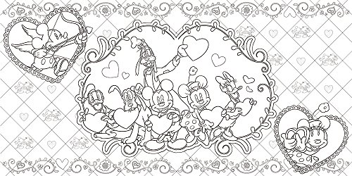 塗り絵 ディズニー 大人