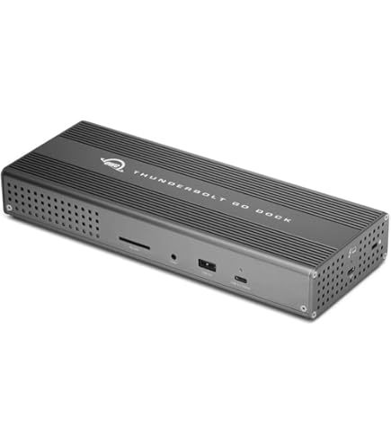 Amazon.co.jp: OWC Thunderbolt Go Dock（Thunderbolt 4対応ハブ機能