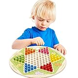 [ドリーマー]　木製　ダイヤモンドゲーム　チェッカーズ　セブンインワン　リバーシブル　積み木　連珠玩具　星形　知育玩具　おもちゃ　赤ちゃん　子供用　キッズ　レトロ