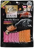 シーバ (Sheba) 猫用おやつ とろ~り メルティ たい味セレクション 12g×20本