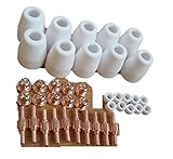 プラズマ カッター 切断機 トーチ 消耗品 交換 部品 4種 セット CUT40 (B) 10個セット)