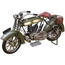 Amazon.co.jp: ブリキオブジェ ヴィンテージバイク 「オールドバイク