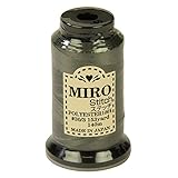 ミロ(MIRO) ステッチ用 ミシン糸 家庭用 #30 140m巻 色番号140 厚地 デニム縫製 日本製
