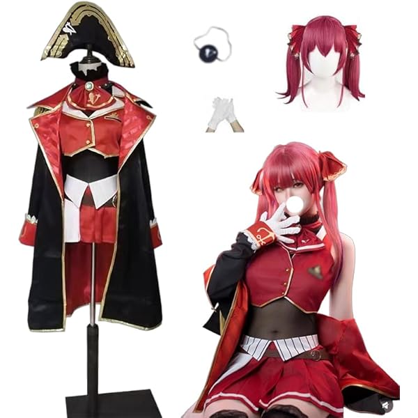 Amazon.co.jp: [楽コス] 宝鐘マリン コスプレ 衣装 フルセット ほう