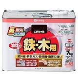 油性ウレタンガード 7KG こげちゃ色
