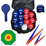 【 初心者でもすぐにプレイ 】ボッチャ ボール セット パラリンピック正式種目 ターゲットマット付属 公式規格 ミディアム