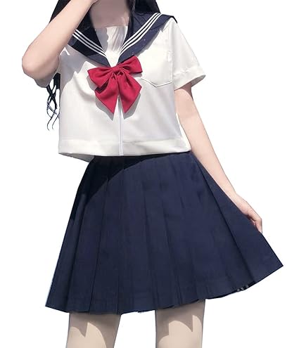 Amazon.co.jp: レプリカ 白百合学園女子高校 夏セーラー服セット本格的  