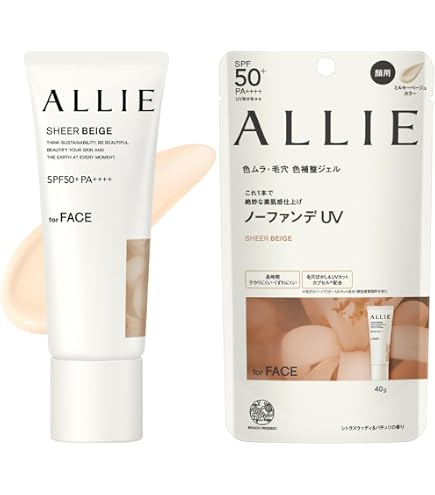 Amazon | ALLIE(アリィー) クロノビューティ カラーオンUV チーク 01+