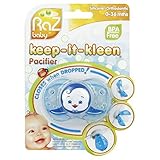 Razbaby Pacifier, Silicone, Orthodontic, 0-36 Months 1 pacifier by Razbaby [並行輸入品]