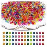 ファイニエ ビーズ 4mm 丸 2000個 ミックス 小さめ 手芸 ハンドメイド パーツ BD2994