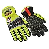 Ringers Gloves 327-13 Extrication Barrier One Glove, Hi-Vis, XXX-Large by Ringers Gloves