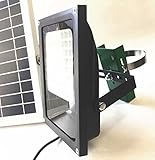 ソーラーLEDライト朝まで明るい常夜灯パワーアップGF120B-10W-1000L【1年保証】