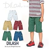 (ディラッシュ) DILASH初夏'16/ダンプワッシャーハーフパンツ 100 ネイビー