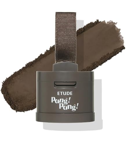 Amazon | ポンポンヘアシャドウ ダークブラウン/ウォータープルーフ/小