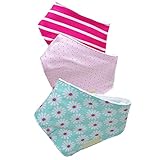 【ノーブランド品】赤ちゃん　ベビー　子供　幼児用　防水　よだれかけ　ベビービブ　３枚