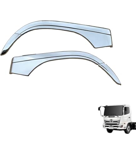 Amazon | 日野 17レンジャー メッキ オーバーフェンダー R/Lセット