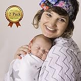 Blankets Swaddle FOR BABY prime deals 47x47 inches 100% organic Soft cotton Special design for Unise