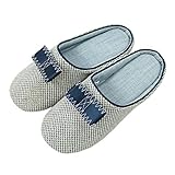 [LMOY] 室内スリッパ 蒸れない ルームシューズ 滑り止め レディース 通気性いい 静音 軽量 洗濯可 おしゃれ