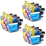 【EasyECO】ブラザー用 LC3111-4PK 互換インクカートリッジ カラー 3色セット×3（C×3/M×3/Y×3 合計9本）純正と併用可能 大容量/最新ICチップ搭載/残量表示/個包装 対応機種:DCP-J572N DCP-J577N DCP-J582N DCP-J587N DCP-J972N DCP-J973N DCP-J978N DCP-J981N DCP-J982N など