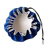 SunniMix シュノーケリング　ダイビング　メッシュ　ドローストリング　バッグ　フィン/ゴーグル/マスク　収納用ポーチ　全4色 - 青