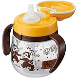 コンビ ラクマグ はじめてストロー チップ&デール 240ml