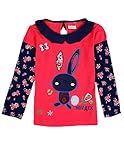 Mengmeng SHIRT ベビー・ガールズ ガールズ カラー: ピンク