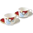 Noritake ノリタケ カップ & ソーサー ( ペアセット ) ( コーヒー ティー 兼用) 185cc フランク・ロイド・ライト インペリアル 2客 ボーンチャイナ P97282/4614