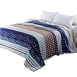 Zhhlinyuan 寝具カバー Super Soft Lightweight Warm Fuzzy Fleece Bed Blanket 毛布 Throw Twin Full Queen Size 