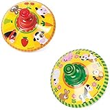 Spinning top metal farm (two assorted models) - Janod by Janod