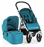 Bumbleride Indie 4 Urban All Terrain Stroller with Bassinet, Aquamarine by Bumbleride [並行輸入品]