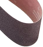 Norton 78072727962 BenchStand Abrasive Belt, Cotton Fiber Backing, Aluminum Oxide, 36 Length x 4 Wid