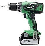日立工機 18V コードレスドライバードリル 充電式 3.0Ahリチウムイオン電池、急速充電器、予備電池、ケース付 DS18DBEL (2LSCK)