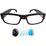 YAOAWE【改良型】カメラメガネ 超小型カメラ 無孔スパイカメラHD 1080Pメガネ型隠しカメラビデオカメラ 盗撮カメラ小型